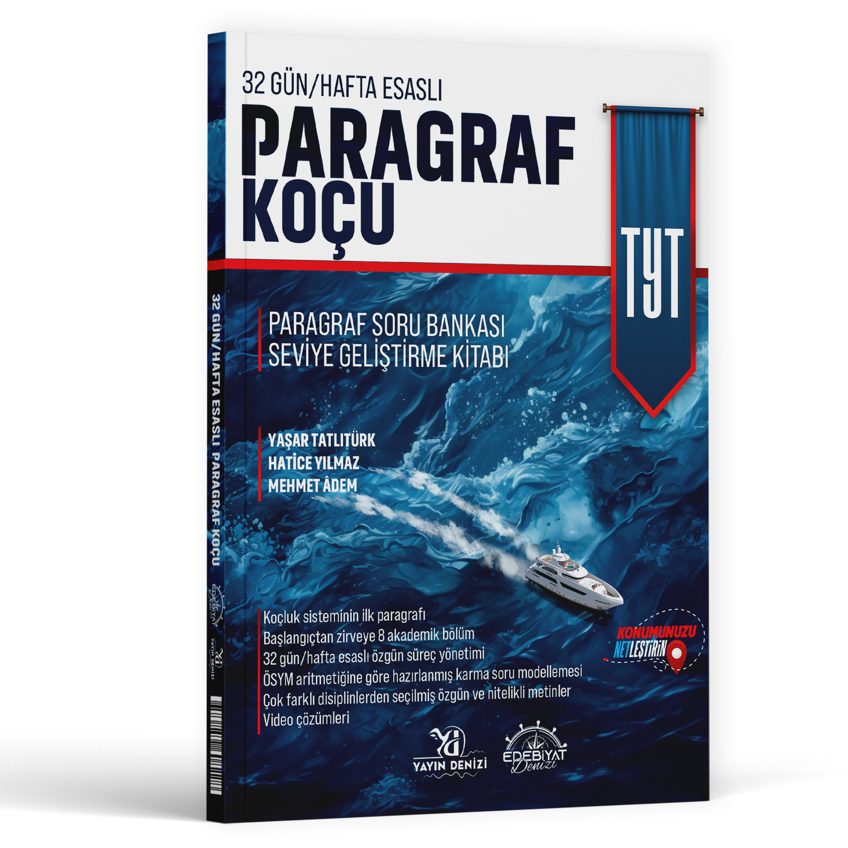 2026 Edebiyat Denizi Yayınları Tyt Paragraf Koçu Soru Bankası