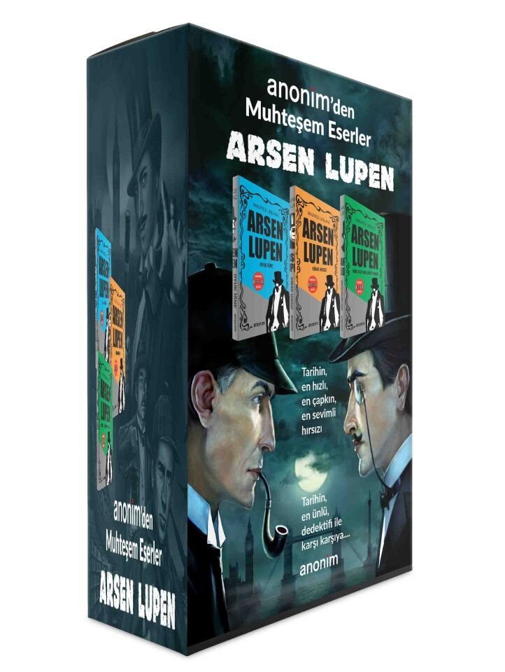 Anonim Yayıncılık Arsen Lüpen Set 3 Kitap Takım