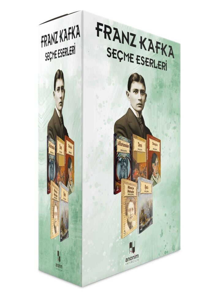 Anonim Yayıncılık Franz Kafka Seçme Eserleri 5 Kitap Kutu