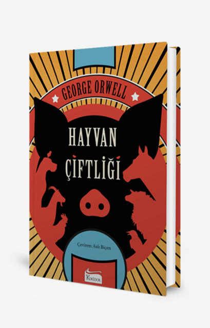 Koridor Yayıncılık Hayvan Çiftliği Bez Ciltli - George Orwell