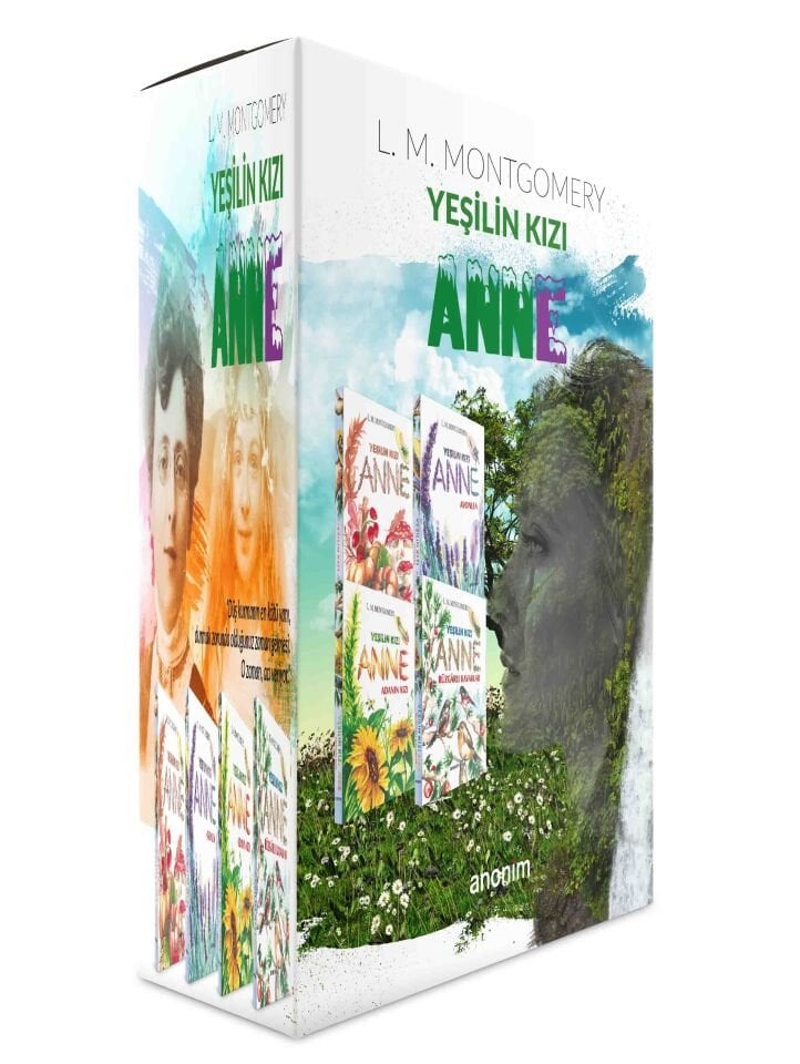 Anonim Yayıncılık Yeşilin Kızı Anne 4 Kitap Set