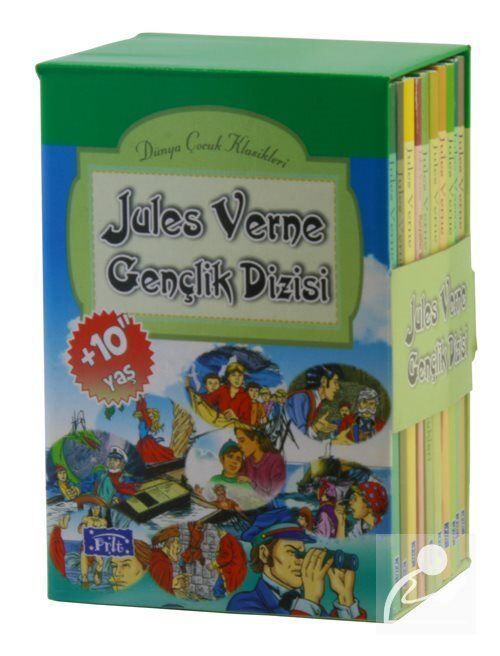 Parıltı Yayıncılık Jules Verne Gençlik Dizisi 10 Kitap 10+Yaş