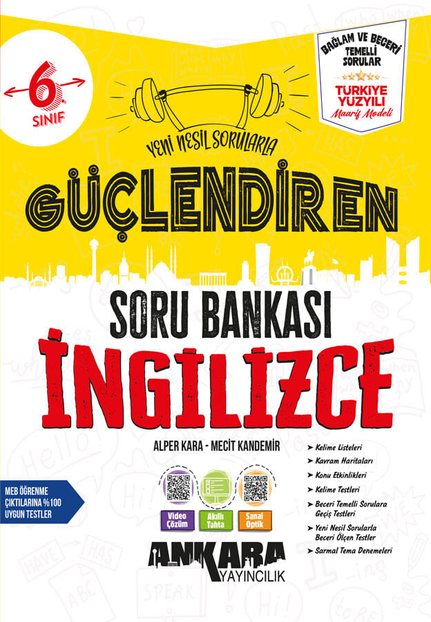 2027 Ankara Yayıncılık 6.Sınıf Güçlendiren Soru Bankası
