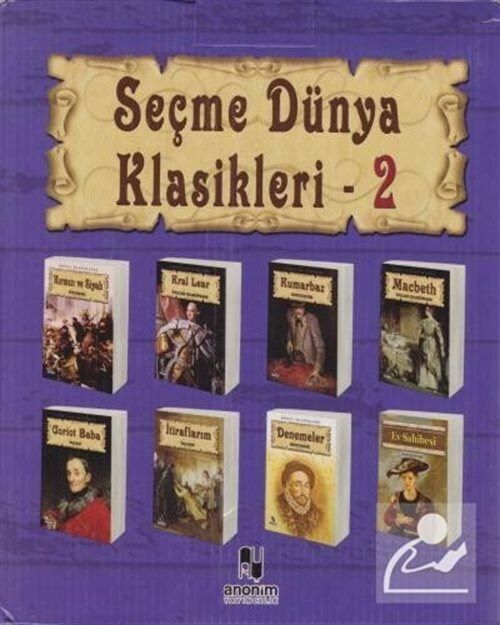 Anonim Yayıncılık Seçme Dünya Klasikleri 2