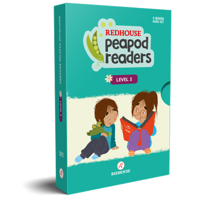 Redhouse Peapod Readers İngilizce Hikaye Seti - 3 (Kutulu Ürün)