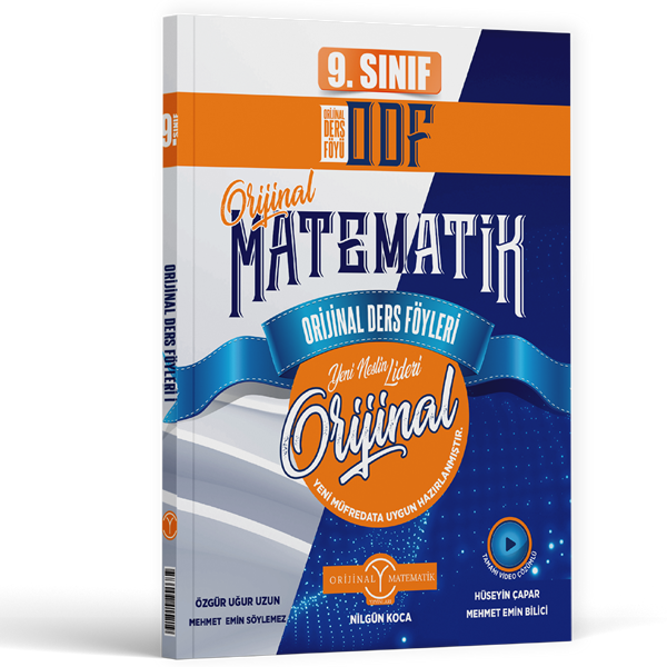 2024 Orijinal Yayınları 9.Sınıf Matematik Odf-Kdt Fasikül Seti