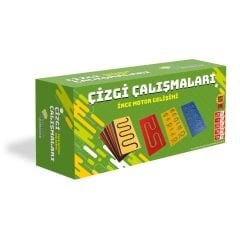 Aklımda Zeka Oyunları Çizgi Çalışmaları İnce Motor Gelişimi Ahşap