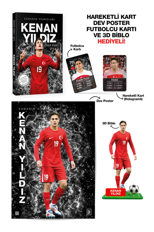 Parodi Yayınları Sahanın Yıldızları Kenan Yıldız (Biblo Kart ve Poster Hediyeli)