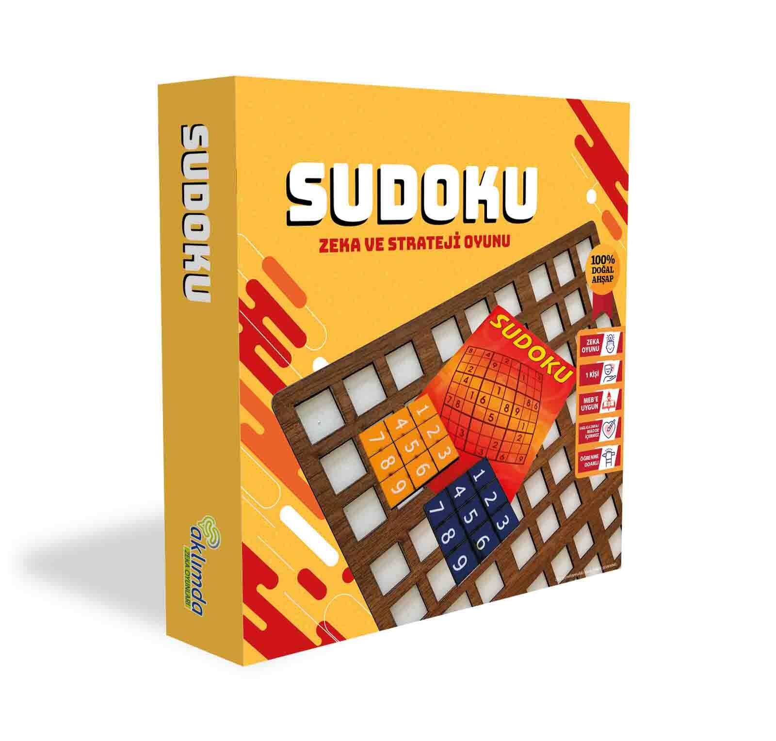 Aklımda Zeka Oyunları Sudoku Ahşap