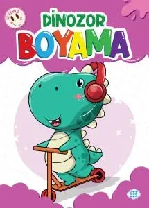 Dokuz Yayınları Sevimli Dinozor Boyama