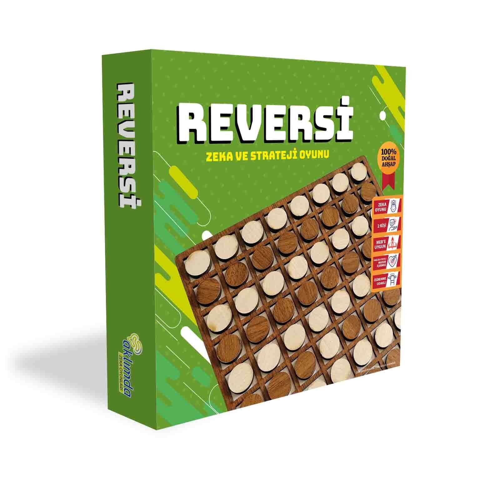 Aklımda Zeka Oyunları Reversi Ahşap