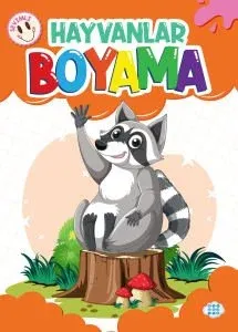 Dokuz Yayınları Sevimli Hayvanlar Boyama