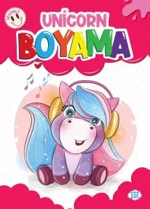 Dokuz Yayınları Sevimli Unicorn Boyama