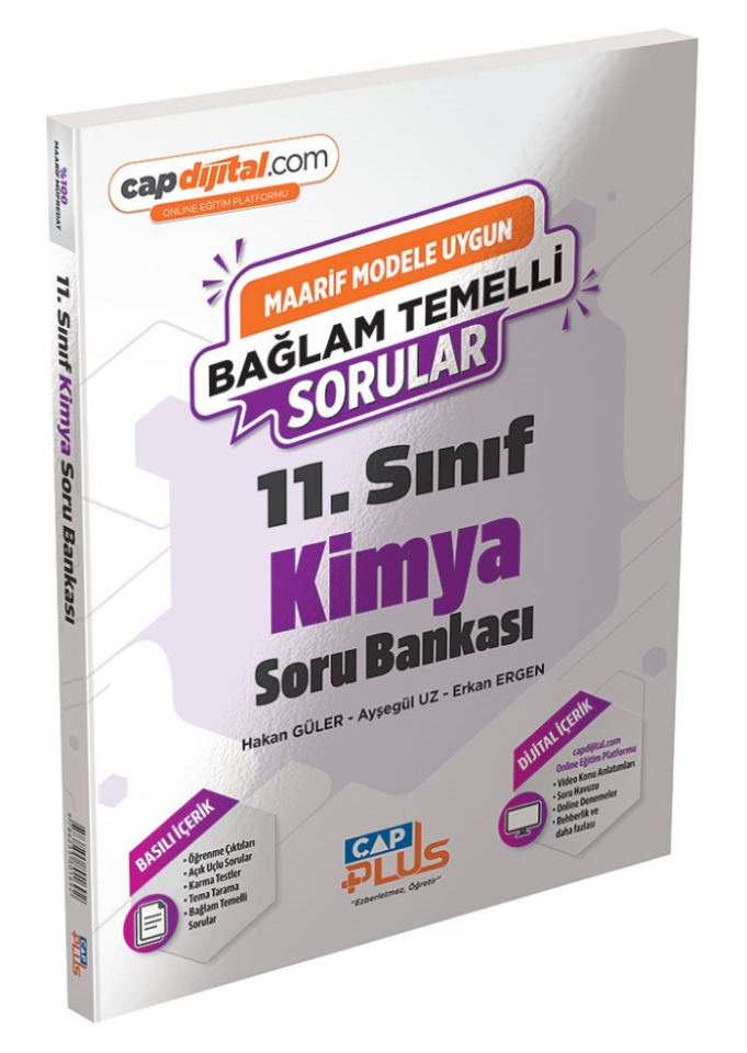 2027 Çap Yayınları 11.Sınıf Kimya Soru Bankası