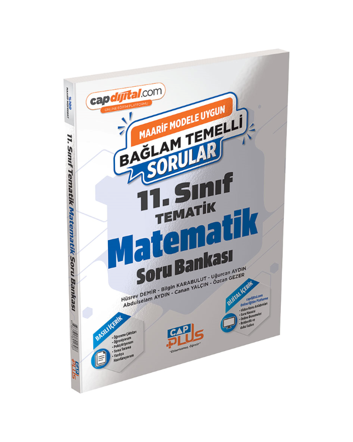 2027 Çap Yayınları 11.Sınıf Tematik Matematik Soru Bankası