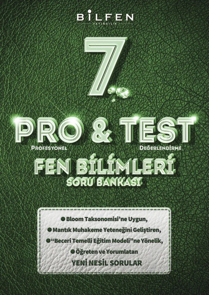 Bilfen Yayıncılık 7.Sınıf Fen Bilimleri Protest Soru Bankası