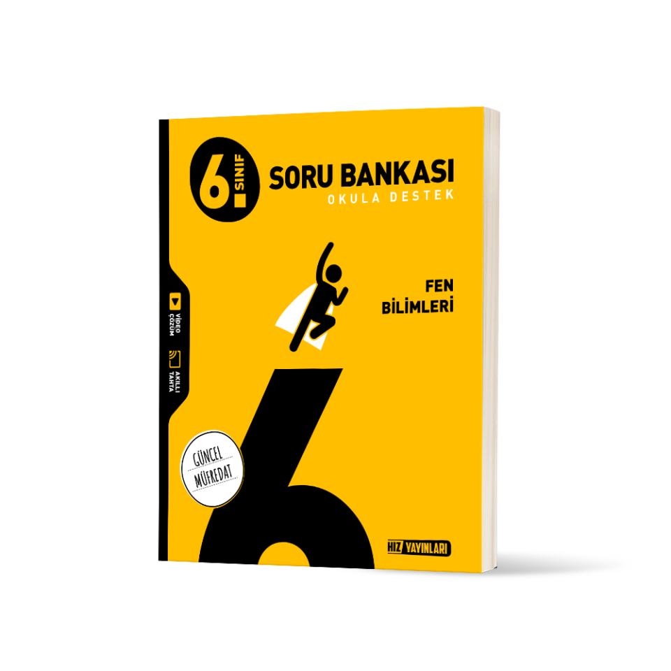 2026 Hız Yayınları 6. Sınıf Fen Bilimleri Soru Bankası