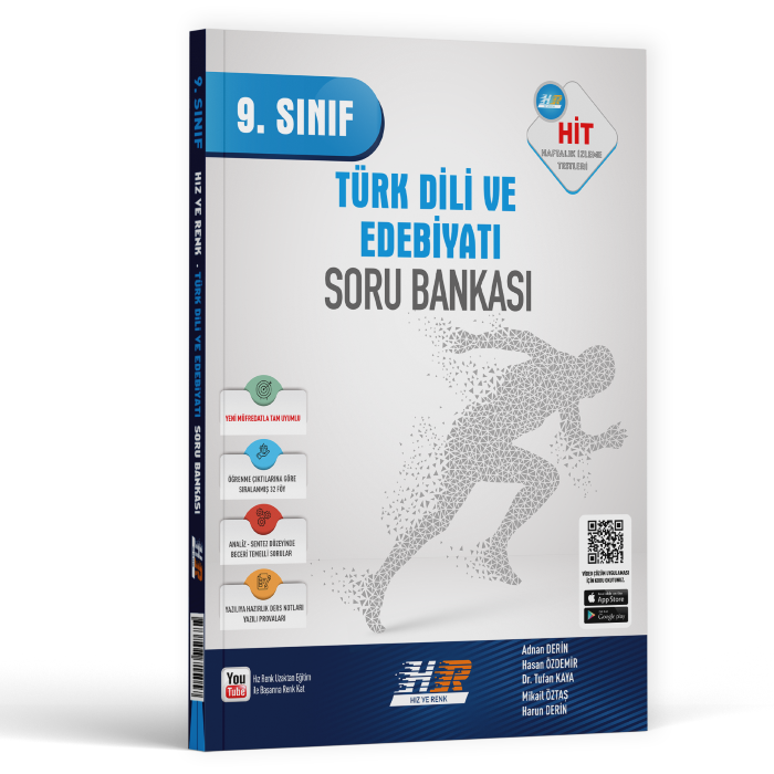 2027 Hız ve Renk Yayınları 9. Sınıf Hit Edebiyat Soru Bankası