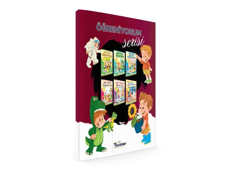 Teleskop Öğreniyorum Serisi 6 Kitap Set