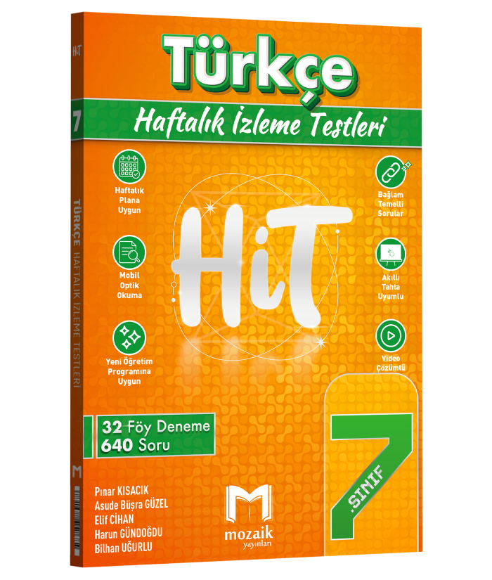 2027 Mozaik Yayınları 7. Sınıf Türkçe 32li Hit Deneme