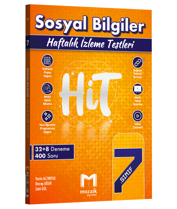 2027 Mozaik Yayınları 7. Sınıf Sosyal Bilgiler 32li Hit Deneme