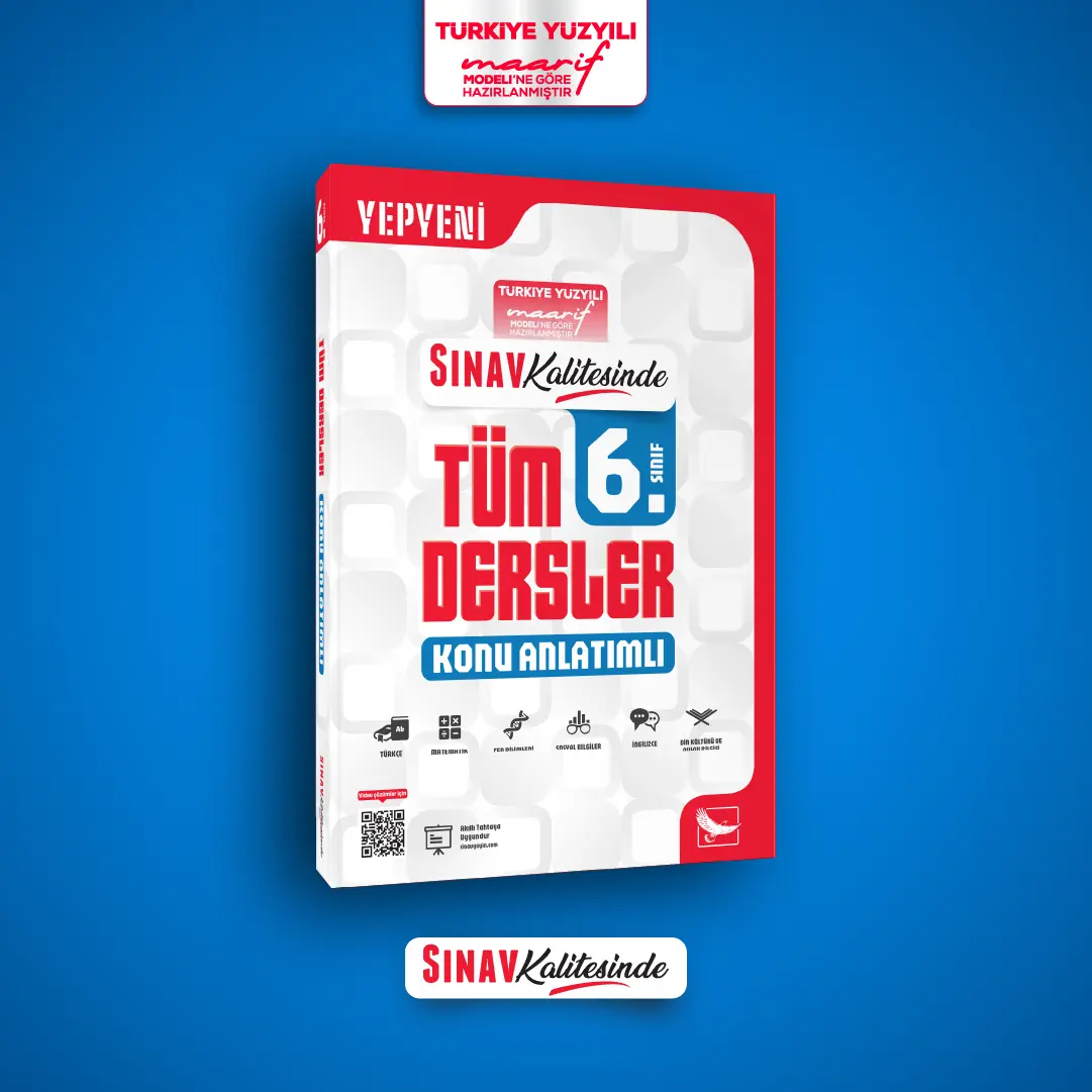 2026 Sınav Yayınları 6. Sınıf Tüm Dersler Konu Anlatımlı
