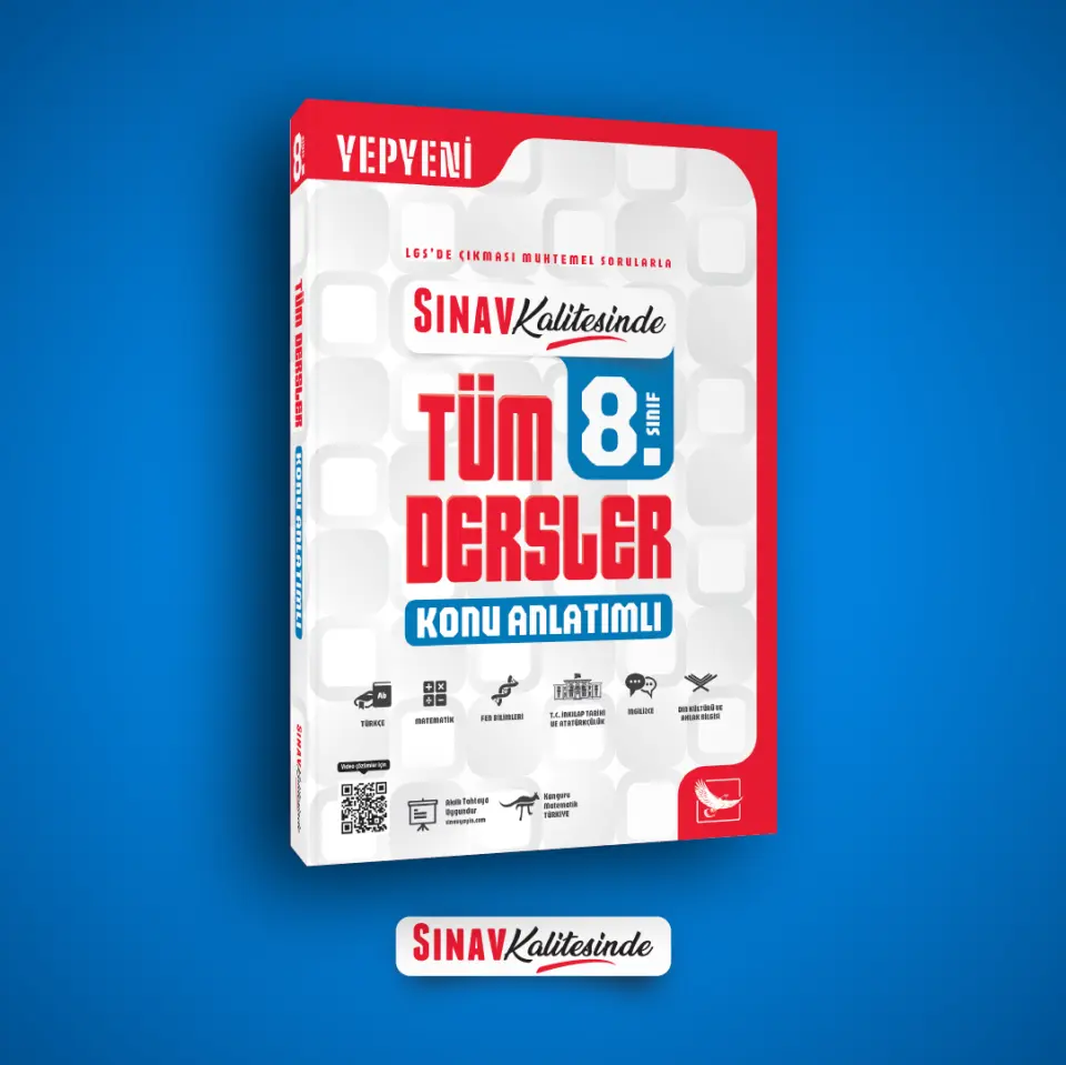 2026 Sınav Yayınları 8. Sınıf Tüm Dersler Konu Anlatımlı