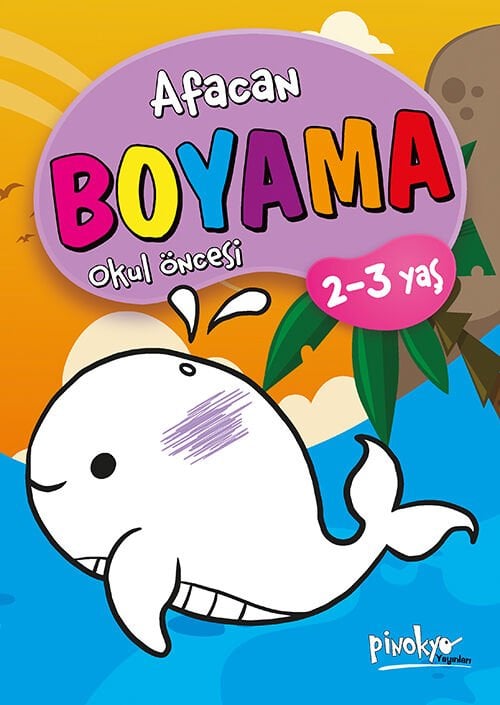 Pinokyo Yayınları Okul Öncesi Afacan Boyama 2-3 Yaş