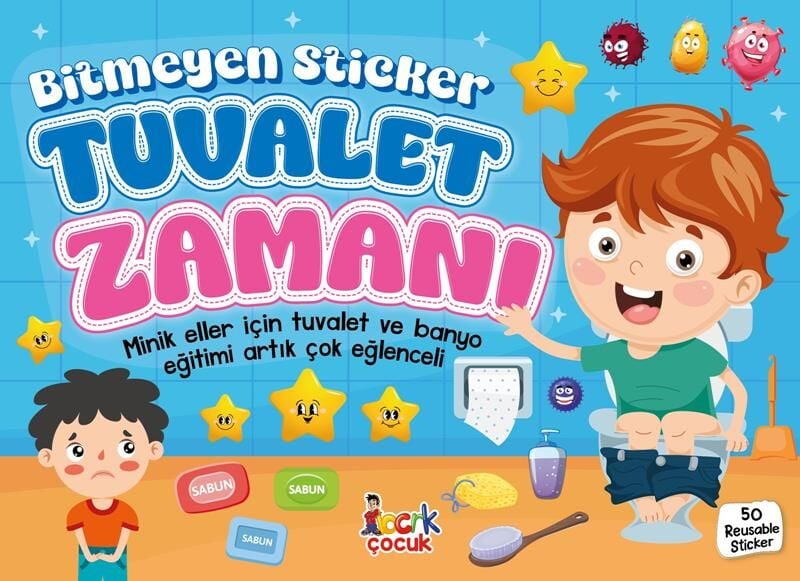 Bıcırık Yayınları Bitmeyen Sticker Tuvalet Zamanı