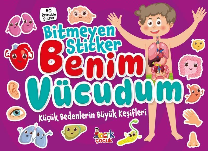 Bıcırık Yayınları Bitmeyen Sticker Benim Vücudum