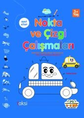 0-6 Yaş Yayınları Nokta Ve Çizgi Çalışmaları Mavi Kitap 3+Yaş
