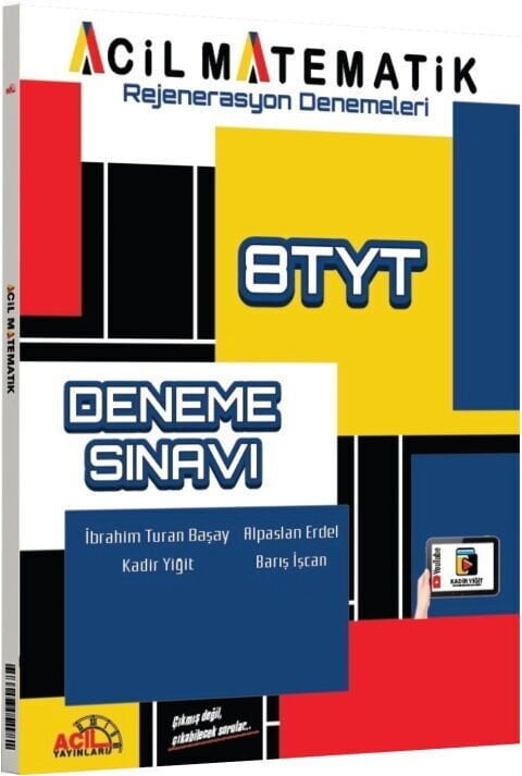 2027 Acil Yayınları TYT Deneme 8li Rejenerasyon