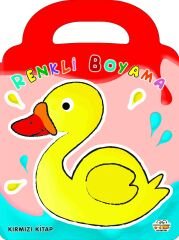0-6 Yaş Yayınları Renkli Boyama Kırmızı Kitap
