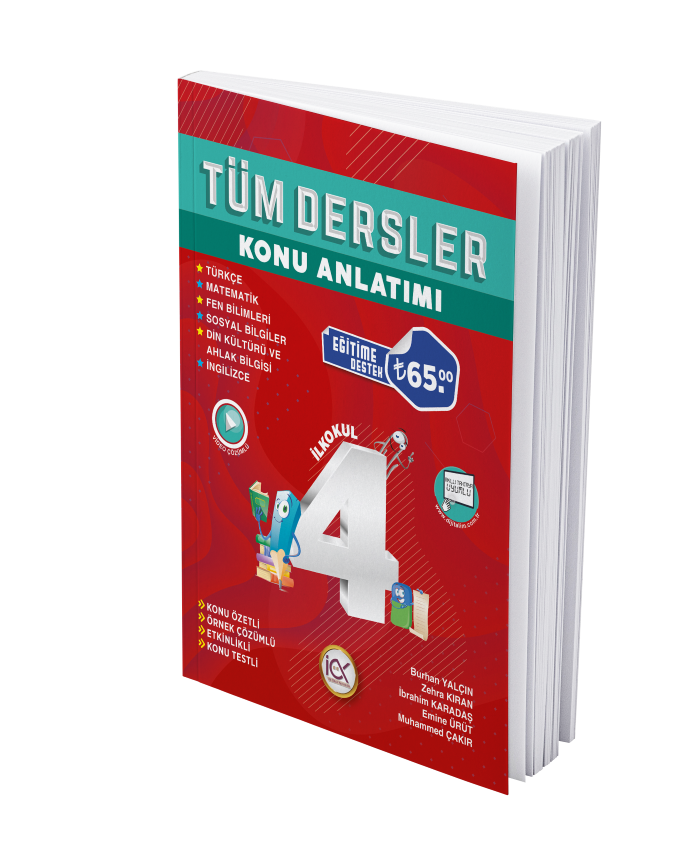 İlk Önce Yayıncılık 4.Sınıf Tüm Dersler Konu Anlatımı