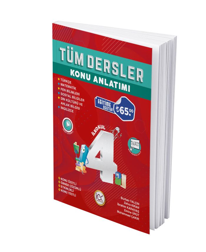 İlk Önce Yayıncılık 4.Sınıf Tüm Dersler Konu Anlatımı