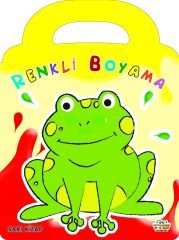 0-6 Yaş Yayınları Renkli Boyama Sarı Kitap