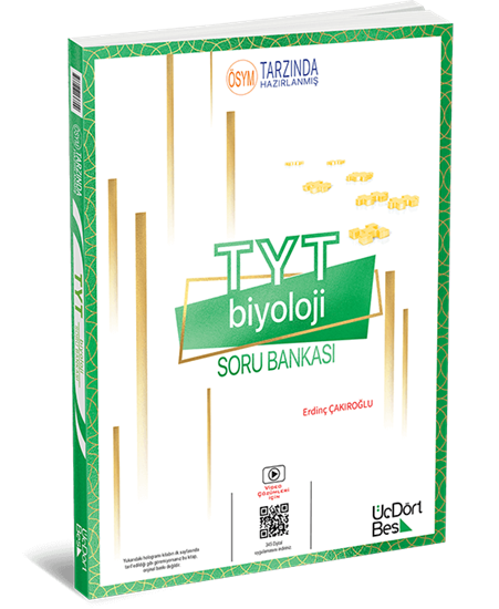 Üç Dört Beş Yayıncılık Tyt Biyoloji Soru Bankası