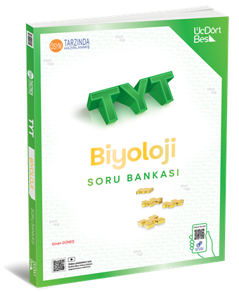 2027 Üç Dört Beş Yayıncılık Tyt Biyoloji Soru Bankası