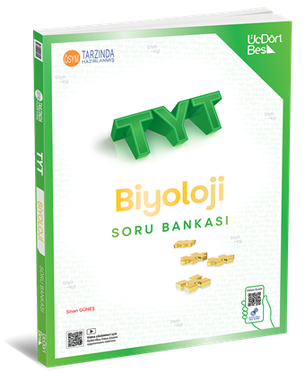 2027 Üç Dört Beş Yayıncılık Tyt Biyoloji Soru Bankası
