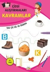 0-6 Yaş Yayınları Çizgi Alıştırmaları Kavramlar