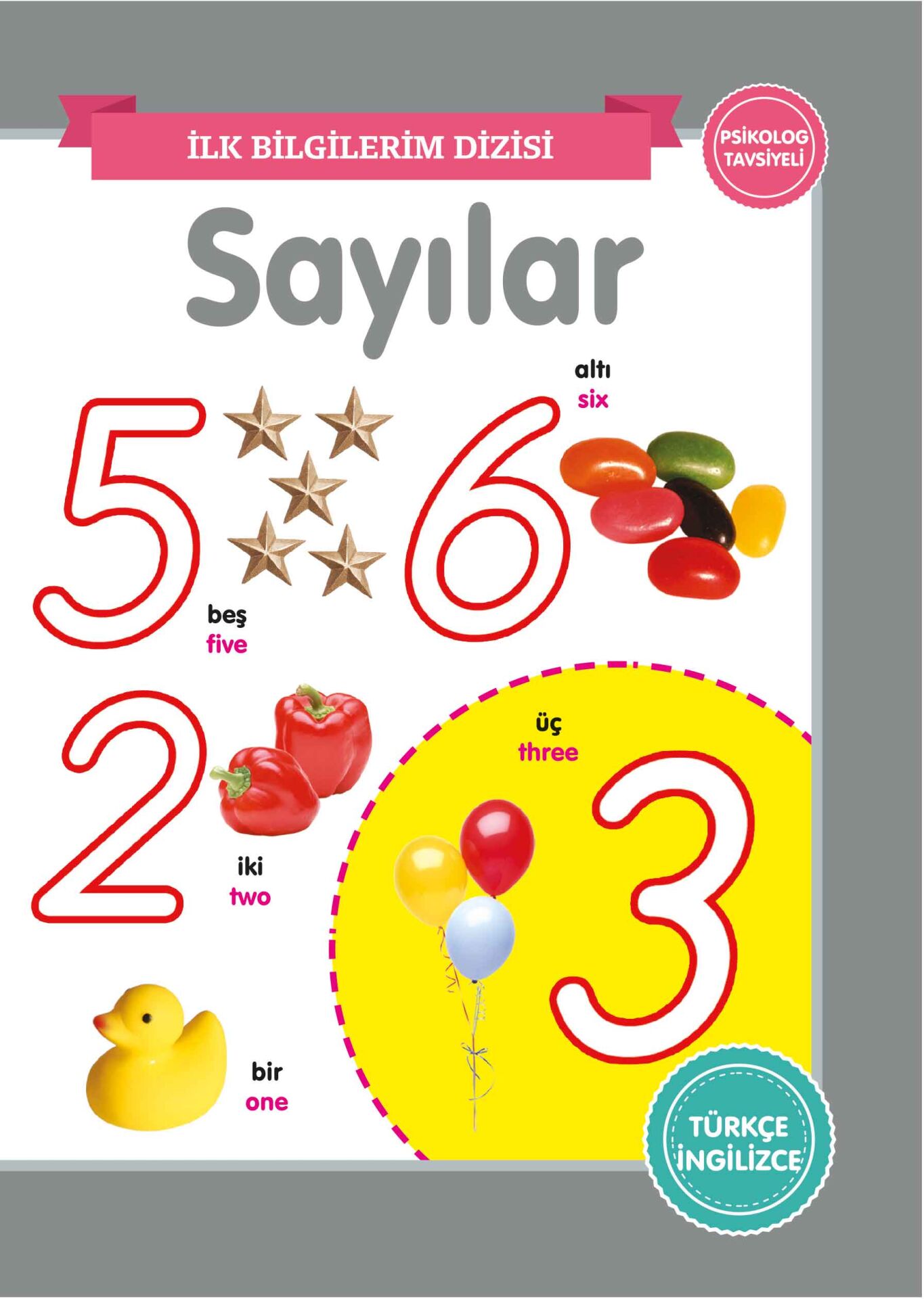 0-6 Yaş Yayınları Sayılar  İlk Bilgilerim Dizisi