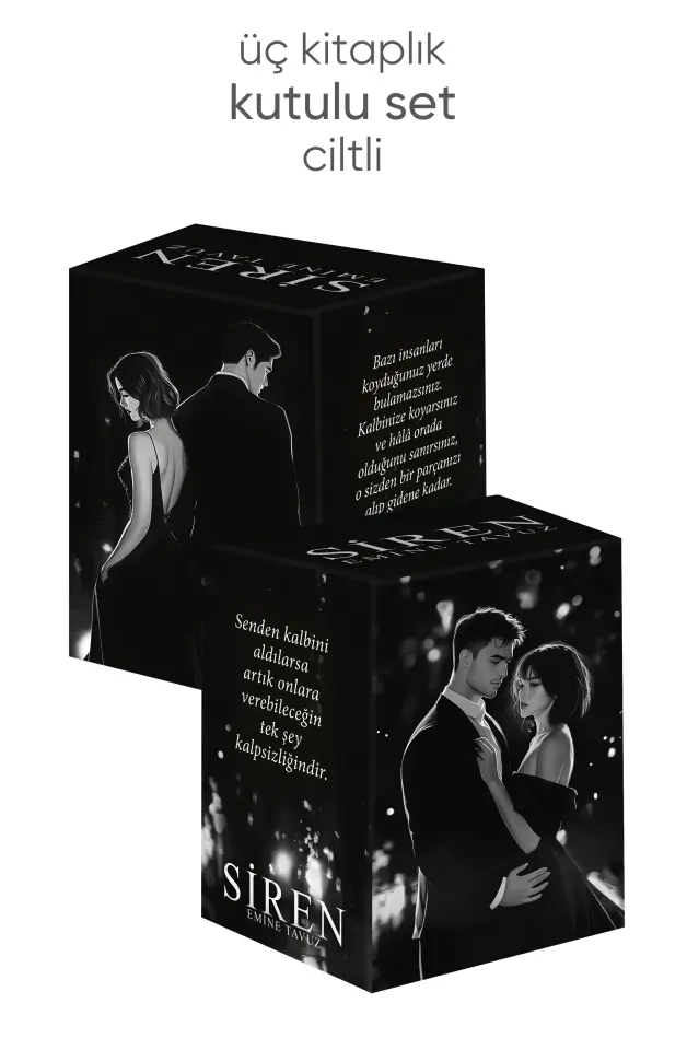 İndigo Kitap Siren 3 Kitap Ciltli Kutulu Set