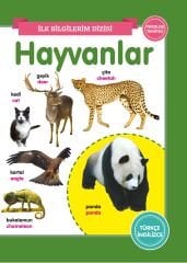 0-6 Yaş Yayınları Hayvanlar  İlk Bilgilerim Dizisi