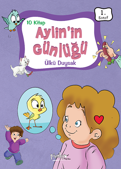 Pinokyo Yayınları 1.Sınıf Aylinin Günlüğü (Düz Yazı)