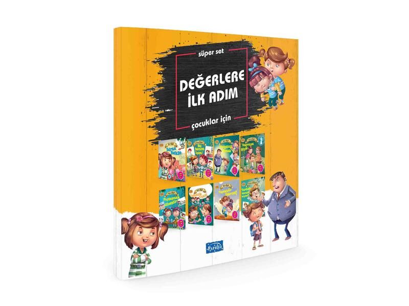 Parıltı Yayıncılık Değerlere İlk Adım 8 Kitap Set