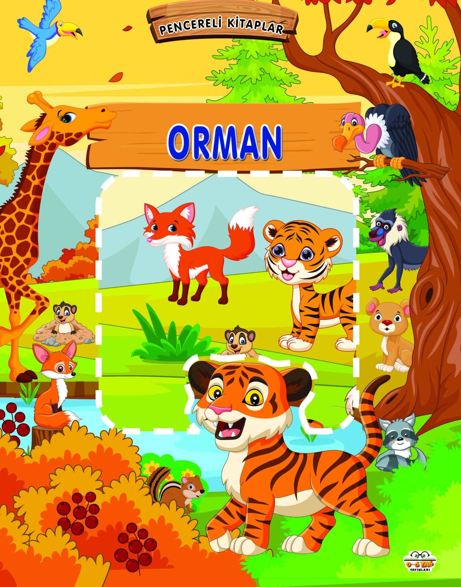 0-6 Yaş Yayınları Pencereli Kitaplar Orman