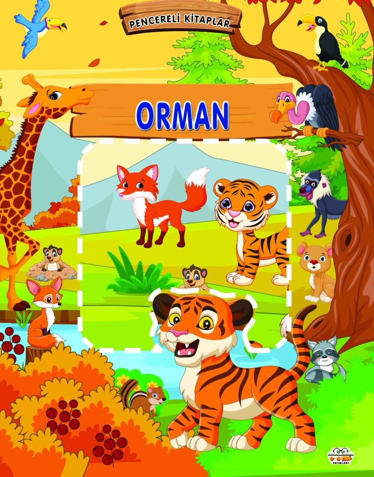 0-6 Yaş Yayınları Pencereli Kitaplar Orman