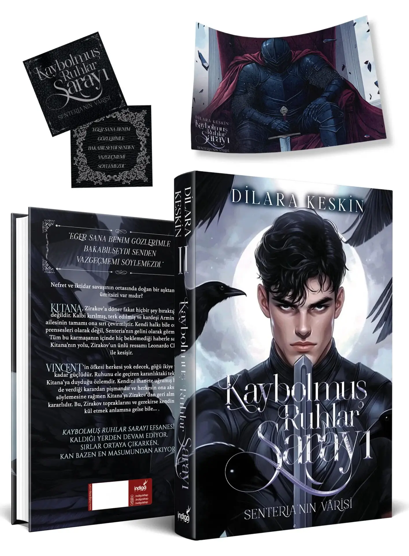 İndigo Kitap KAYBOLMUŞ RUHLAR SARAYI 2 - SENTERIANIN VARİSİ - CİLTLİ