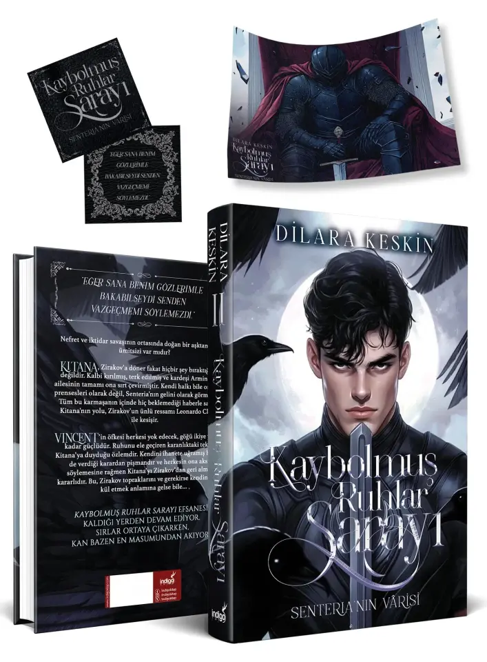 İndigo Kitap KAYBOLMUŞ RUHLAR SARAYI 2 - SENTERIANIN VARİSİ - CİLTLİ