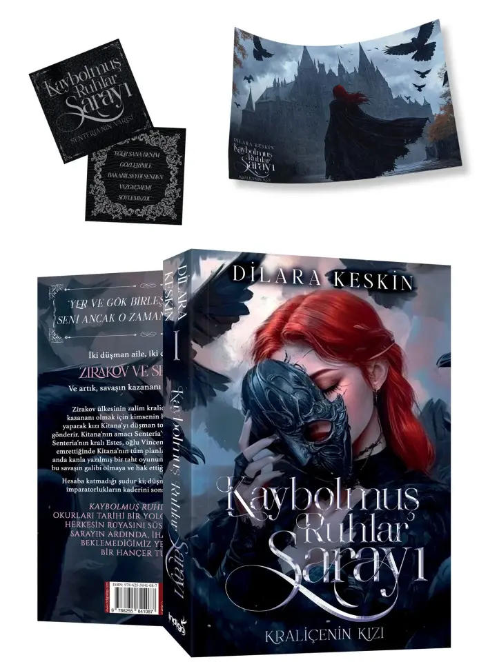 İndigo Kitap KAYBOLMUŞ RUHLAR SARAYI 1 - KRALİÇENİN KIZI - KARTON KAPAK